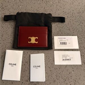 Celine Card Holder New Authentic